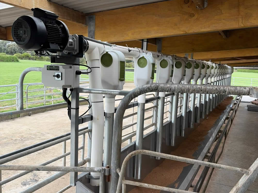 Herringbone Feed System Installed By D&W Engineering In Stratford Taranaki NZ